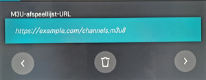 Instelling: Download playlist on each start